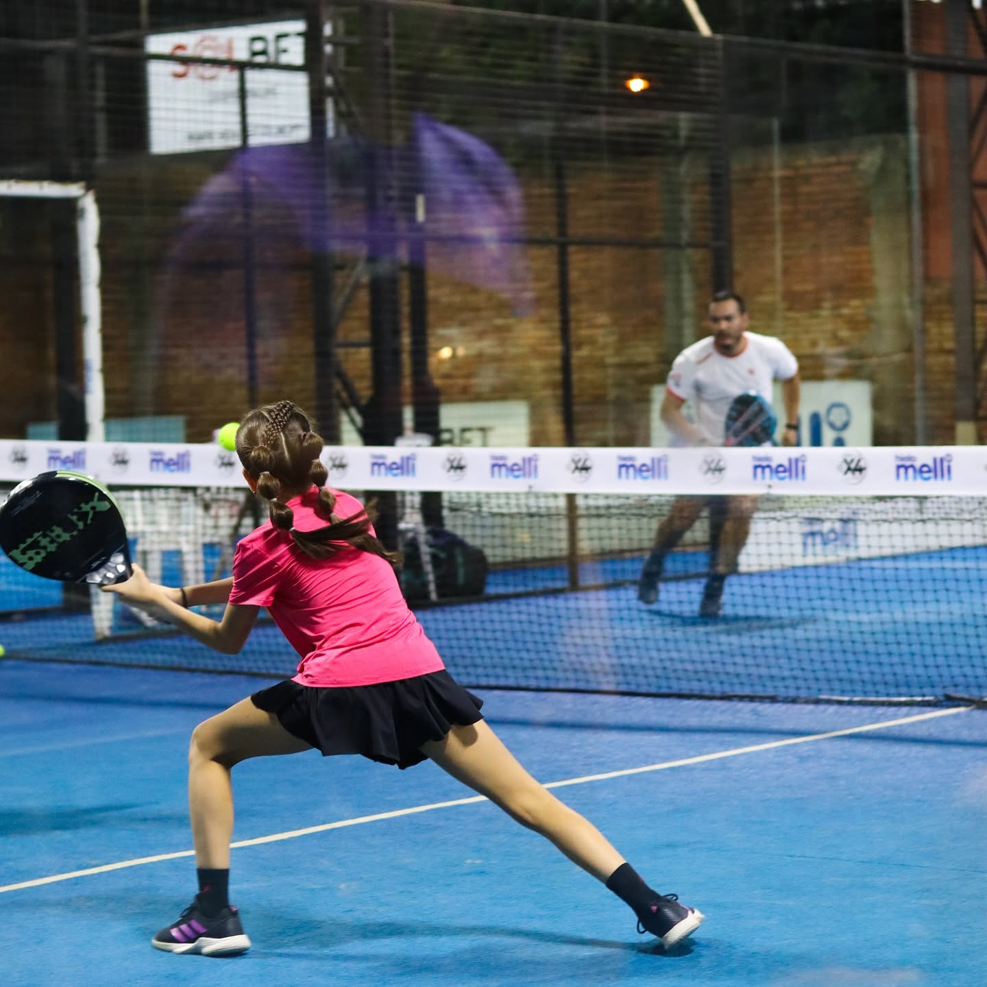 Acción en la cancha