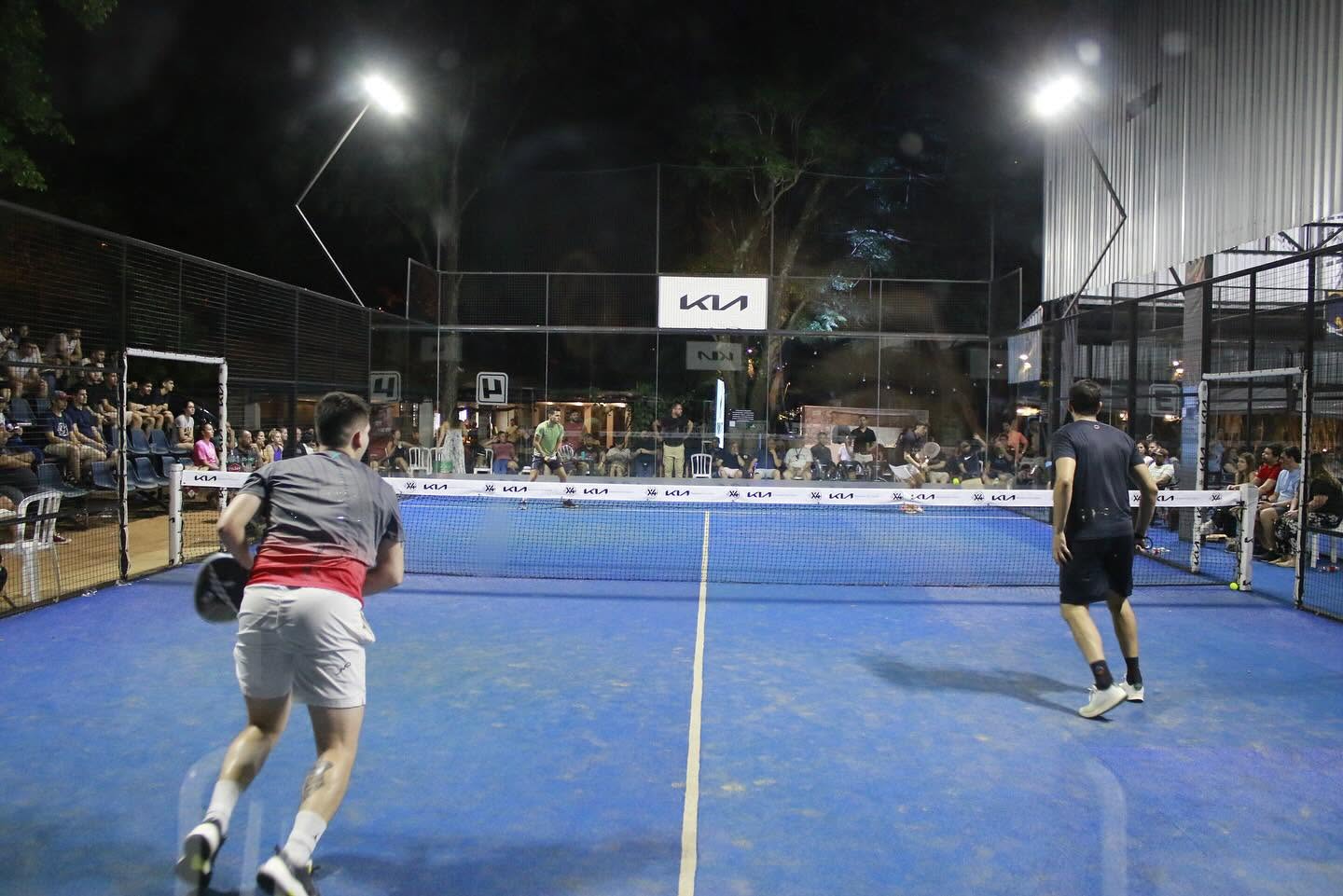 Jugadores en cancha